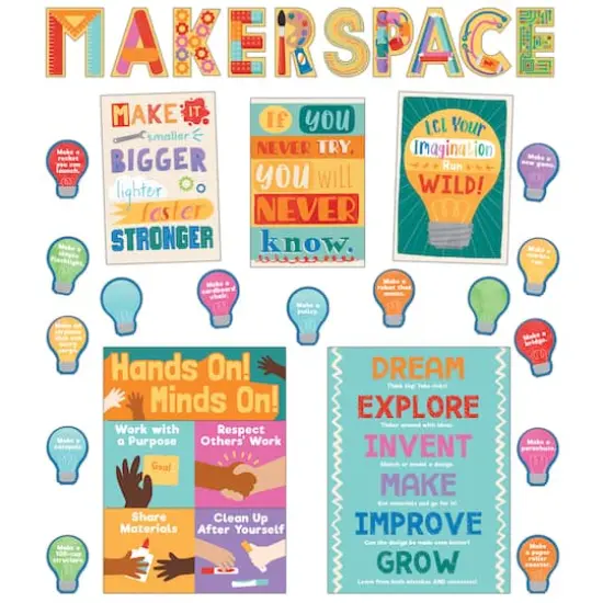 Carson Dellosa Education&reg; Makerspace Bulletin Board Set {1}