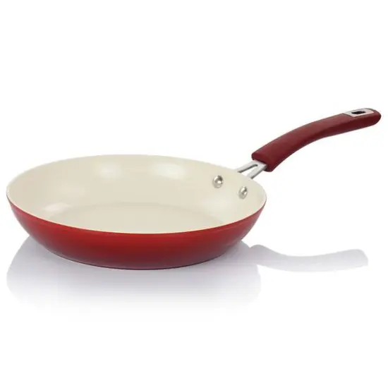 Oster Corbett 8-Piece Red Nonstick Aluminum Cookware Set {11}