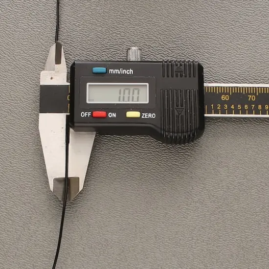 Stretch Magic&reg; 1mm Black Bead & Jewelry Cord, 25m {5}