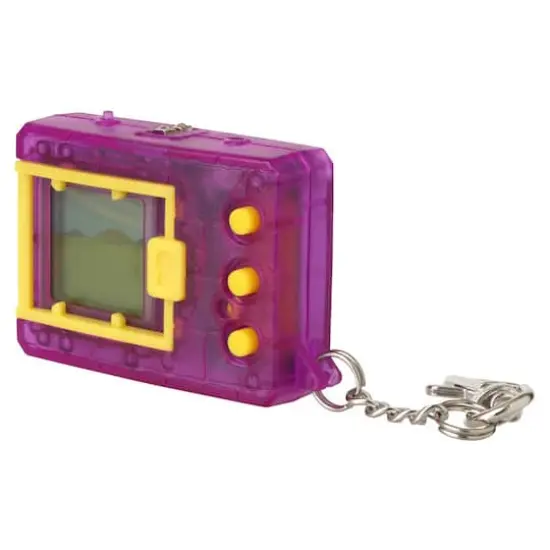 Bandai Purple Original Digimon Digivice Virtual Pet Translucent {3}