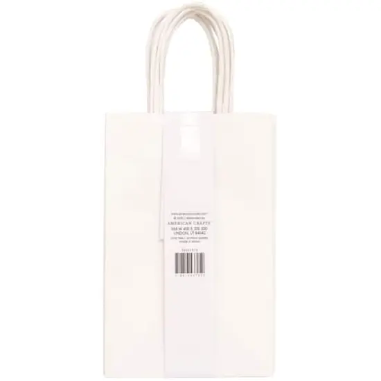 American Crafts&trade; Fancy That Small White Gift Bags, 6ct. {3}
