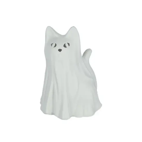 6.75" DIY Ceramic LED Cat Ghost D&eacute;cor by Make Market&reg; {1}