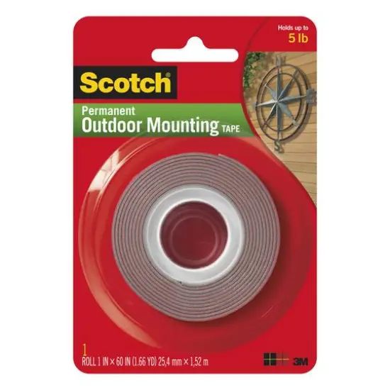 Scotch&reg; Permanent Outdoor Mounting Tape {1}