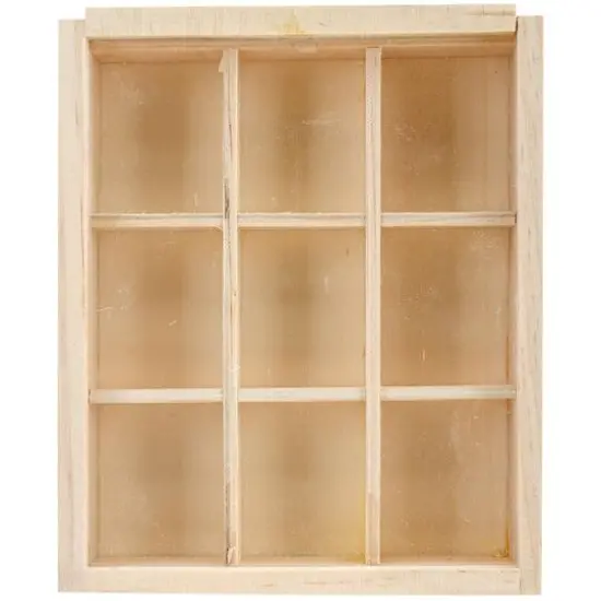 Multicraft Natural Wood Keepsake Box {4}