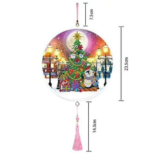 Sparkly Selections Christmas Tree Diamond Painting Wall Decoration Kit {3}