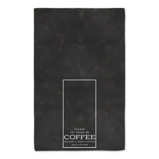 Coffee Caffeine Village 16" x 25" Towel Set {4}
