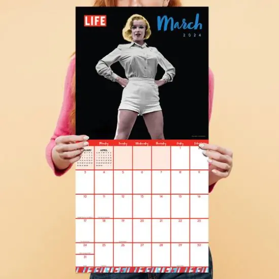 TF Publishing 2024 Marilyn Monroe Wall Calendar {6}