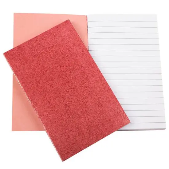 JAM Paper Glitter Kraft Pocket Journal, 2ct. Gold {2}