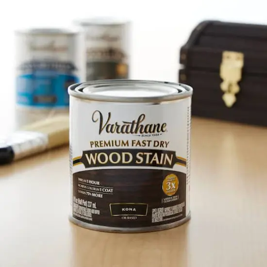 Varathane&reg; 8oz. Premium Fast Dry Wood Stain Kona {4}