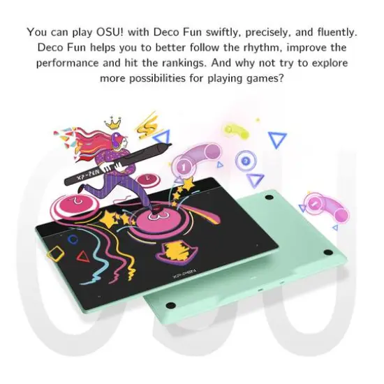 XPPen 6" x 4" Deco Fun S Graphics Tablet {4}