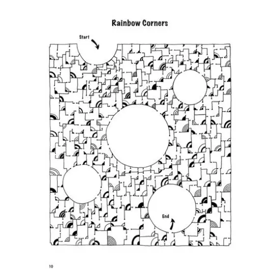 Dover Publications Creative Brain Games Mind-Bending Mazes Book {5}