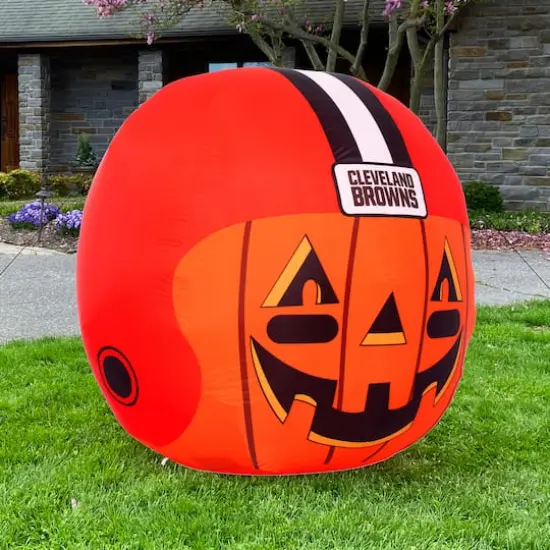 Sporticulture 4ft. Inflatable NFL Team Pride Jack-O' Helmet Cleveland Browns {6}
