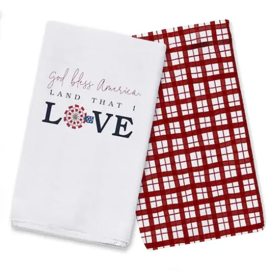 God Bless This Tea Towel Set {1}