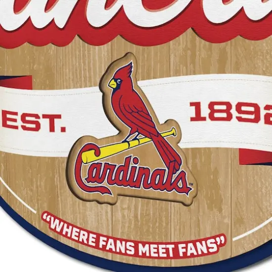 MLB Fan Cave Sign StLouis Cardinals {6}