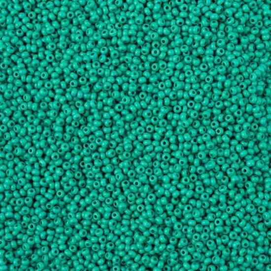 John Bead Terra Intensive 11/0 Czech Glass Seed Beads, 250g Dark Green Matte {1}