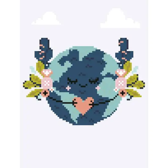 Camelot&reg; Dots Love Our Planet Diamond Painting Kit {3}