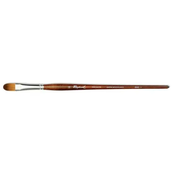 Rapha&euml;l Precision Long Handle Filbert Brush {1}