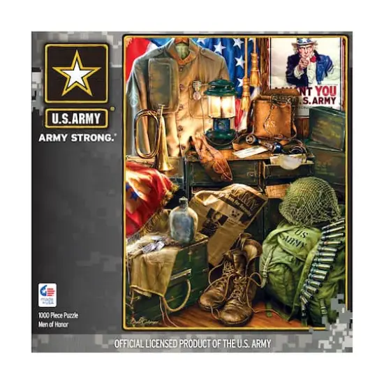 US Army&reg; Hometown Heroes Men of Honor 1,000 Piece Puzzle {1}