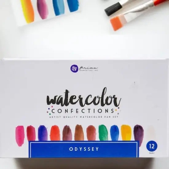 Prima&reg; Watercolor Confections Odyssey Watercolor Pans {1}