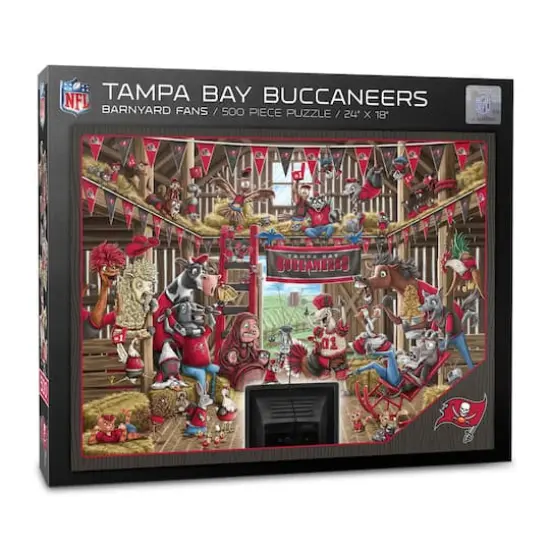 NFL Barnyard Fans 500 Piece Puzzle Tampa Bay Buccaneers {1}