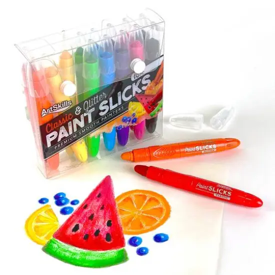 ArtSkills&reg; Kids Washable Tempera Paint Sticks {9}
