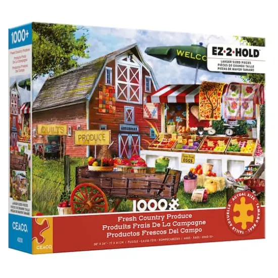 Assorted EZ 2 Hold&trade; 1,000 Piece Puzzle {24}