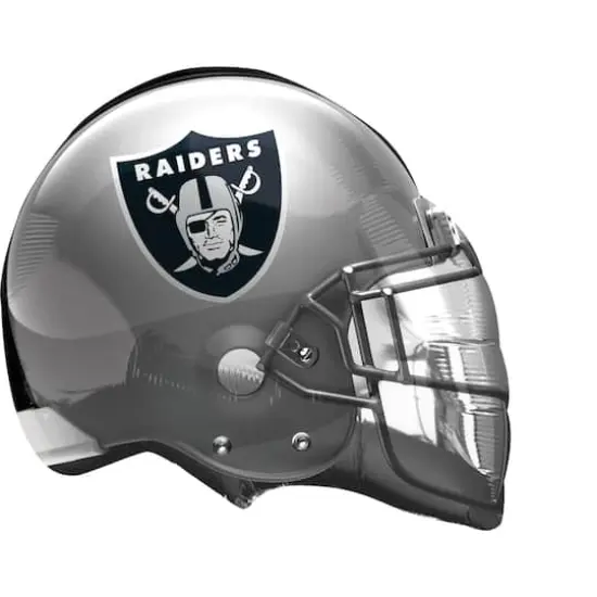 21" Las Vegas Raiders Helmet Foil Balloon {1}