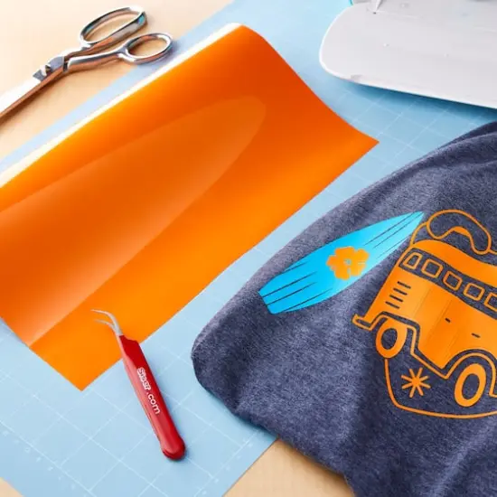 Siser&reg; EasyWeed&reg; Heat Transfer Vinyl, 36" Orange Soda {3}