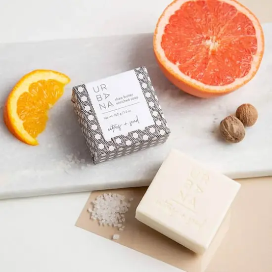 European Soaps Urbana Bar, 100g Citrus + Seed {10}