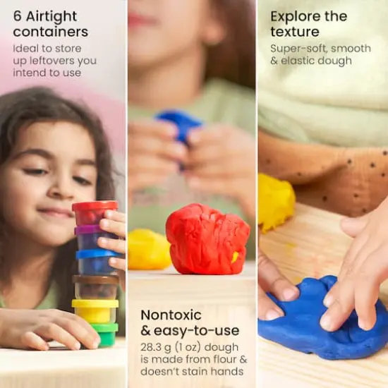 Arteza&reg; Kids Transportation Dough Kit {4}