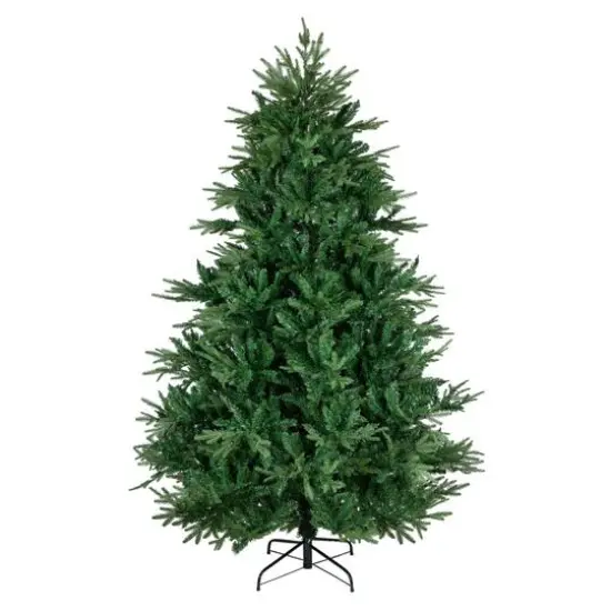 7.5ft. Unlit Juniper Pine Artificial Christmas Tree {1}