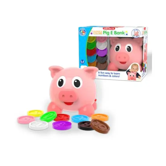 Learn with Me - Numbers & Colors Pig E Bank {4}