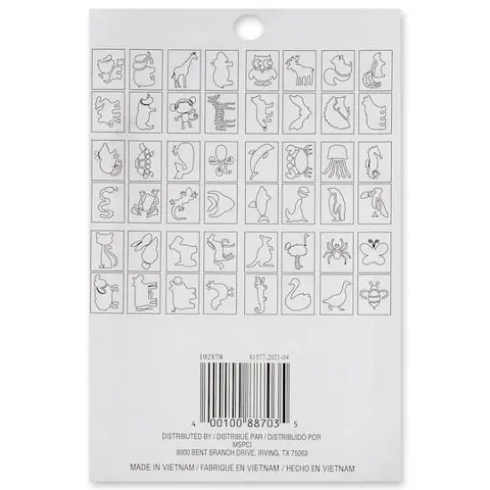 3" Animal Paper Stencils Set by Craft Smart&trade; {4}