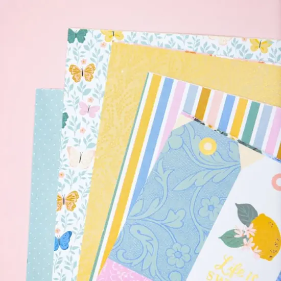 American Crafts Maggie Holmes Parasol Single-Sided Paper Pad, 6" x 8" {5}