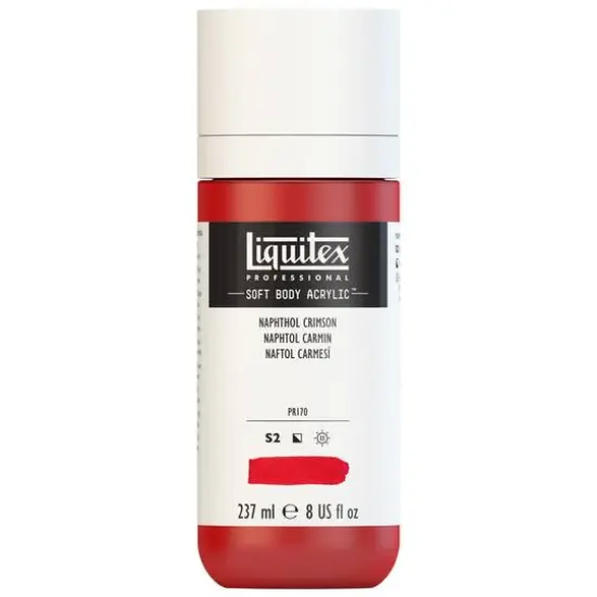 Liquitex&reg; Professional Soft Body Acrylic Color, 8oz. Naphthol Crimson {9}