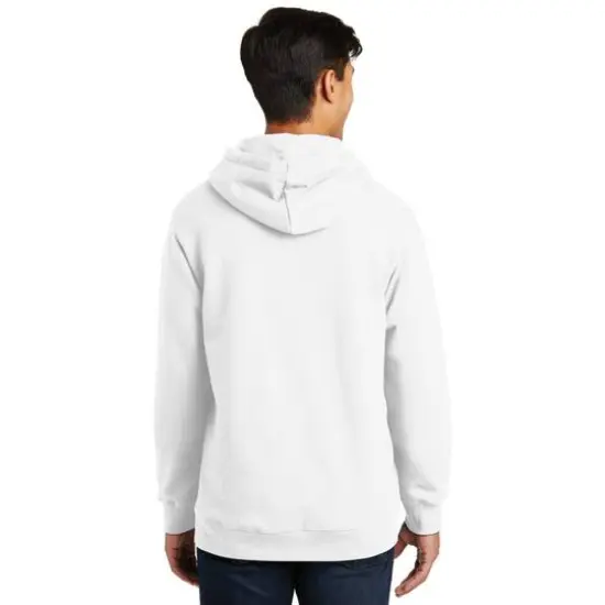 Port & Company® Fan Favorite™ Fleece Pullover Hooded Sweatshirt White {6}