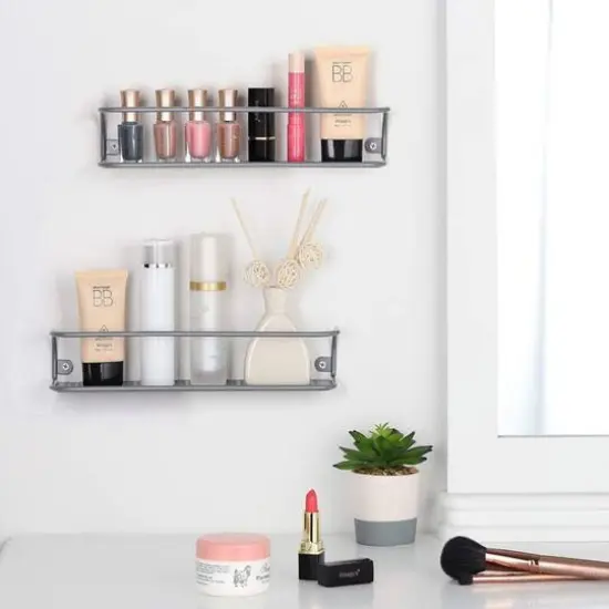 NEX&trade; Silver Spice Rack Wall Organizers, 2ct. {6}