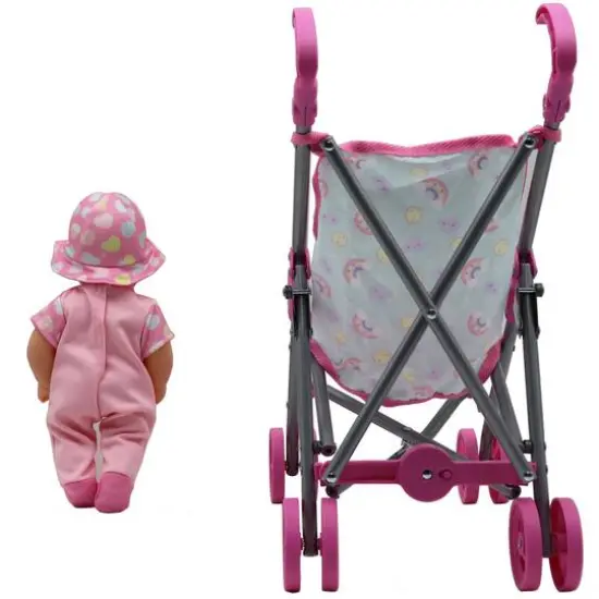 Dream Collection Stroller Set with Doll {3}