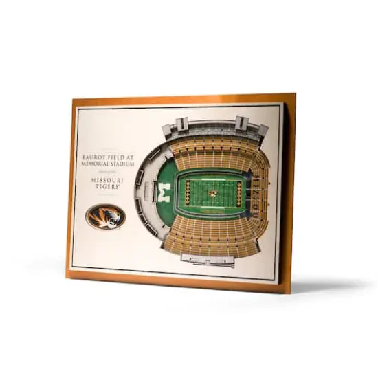 NCAA 5-Layer StadiumView Wall Art Missouri Tigers {1}