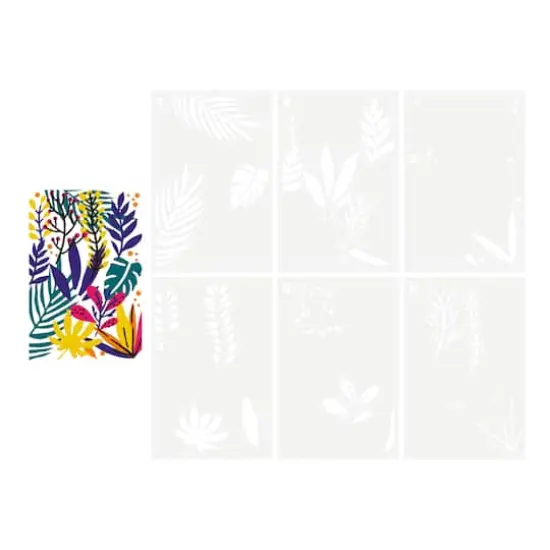 Tropical Foliage Layering Stencils by Recollections&trade; {1}
