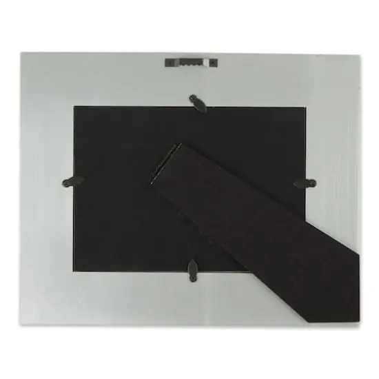 DII&reg; Antique Silver Rub 5" x 7" Farmhouse Picture Frame {3}