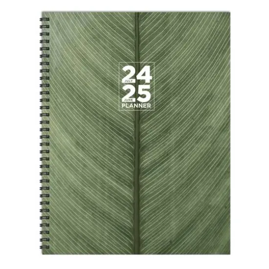TF Publishing 2024 - 2025 Living Leaf Large Spiral Planner {1}