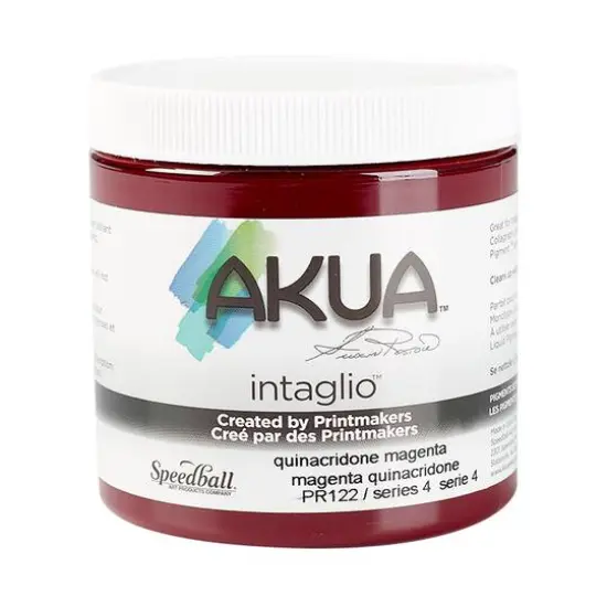 Akua&reg; Intaglio&reg; Ink, 8oz. Quinacridone Magenta {1}