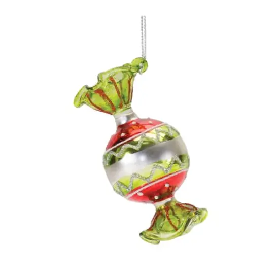 12ct. Glass Wrapped Candy Ornaments {5}