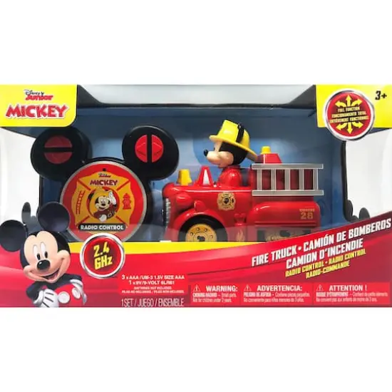 Jam'n Products Disney Junior Mickey's Remote Control Firetruck Toy {3}