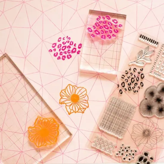 Amy Tangerine&reg; Brave & Bold Acrylic Stamps {8}