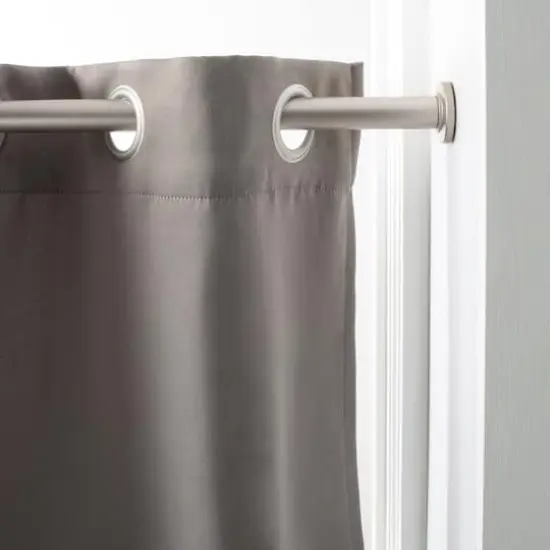 Home Details Adjustable Tension Curtain Rod Satin {6}