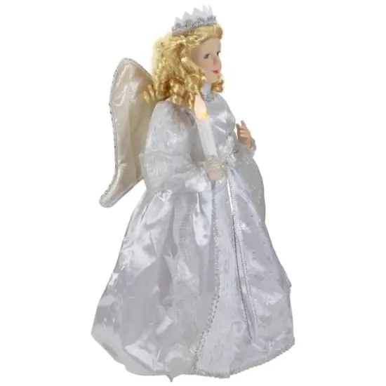 24" Lighted Standing Animated Angel Musical Christmas Figure {4}