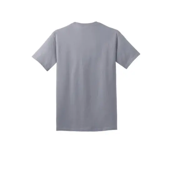 Port & Company&reg; Core Cotton T-Shirt Silver {5}