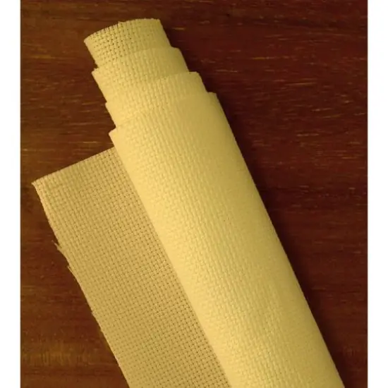 Essentials by Leisure Arts 14 Count Aida Cloth, 30" x 36" Yellow {3}